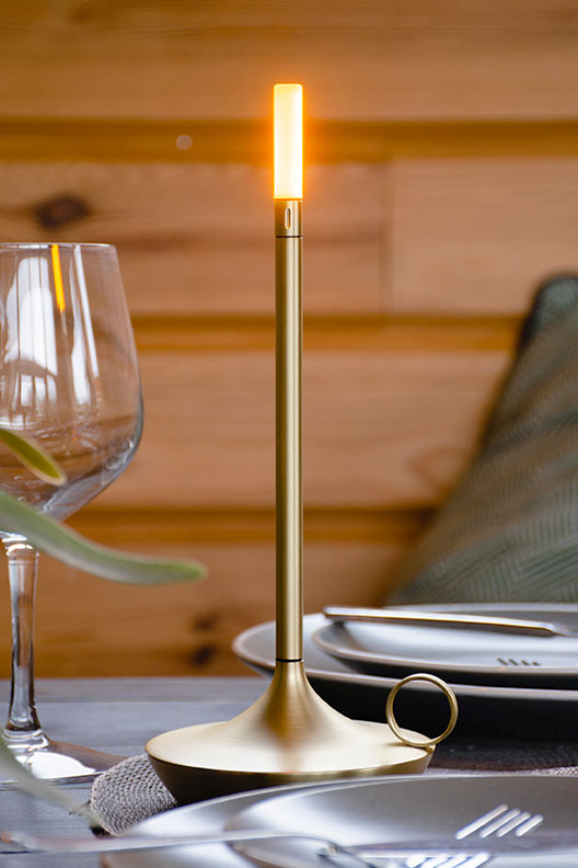 Wick LED Table Lamp by Graypants.