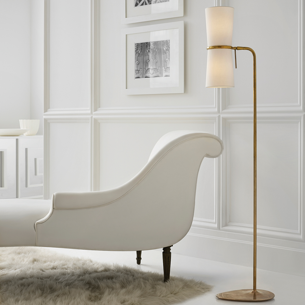 Clarkson Floor Lamp by Visual Comfort.