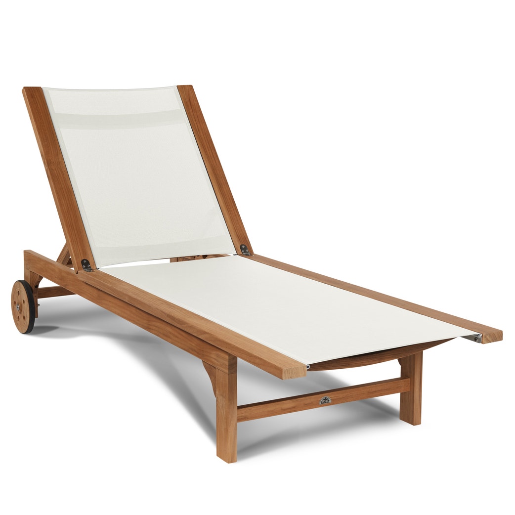 Montauk Outdoor Sunlounger by HiTeak Furniture