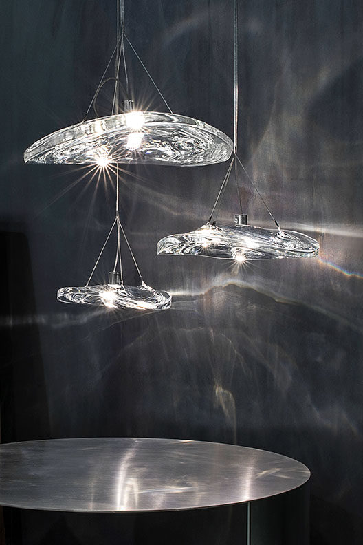 Manta LED Multi-Light Pendant by Terzani.