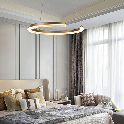 Chandeliers.
