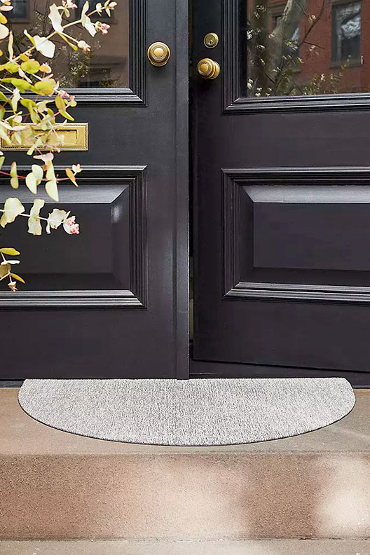 Heathered Shag Welcome Mat by Chilewich.