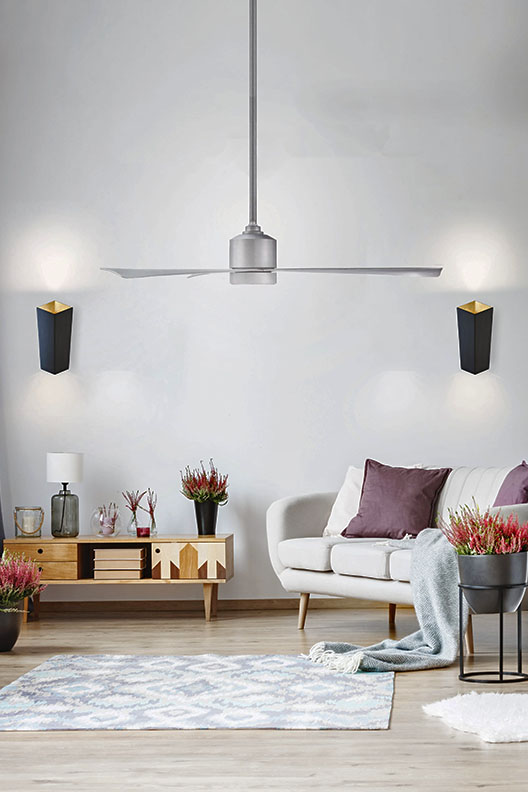 Lotus Smart Ceiling Fan by Modern Forms.