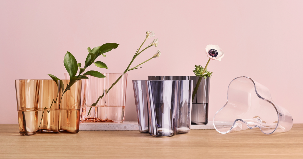 The Aalto vase collection.