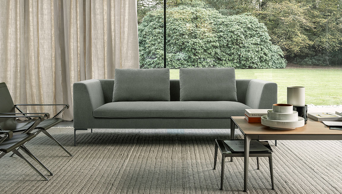 Charles Sofa by Antonio Citterio for B&B Italia.