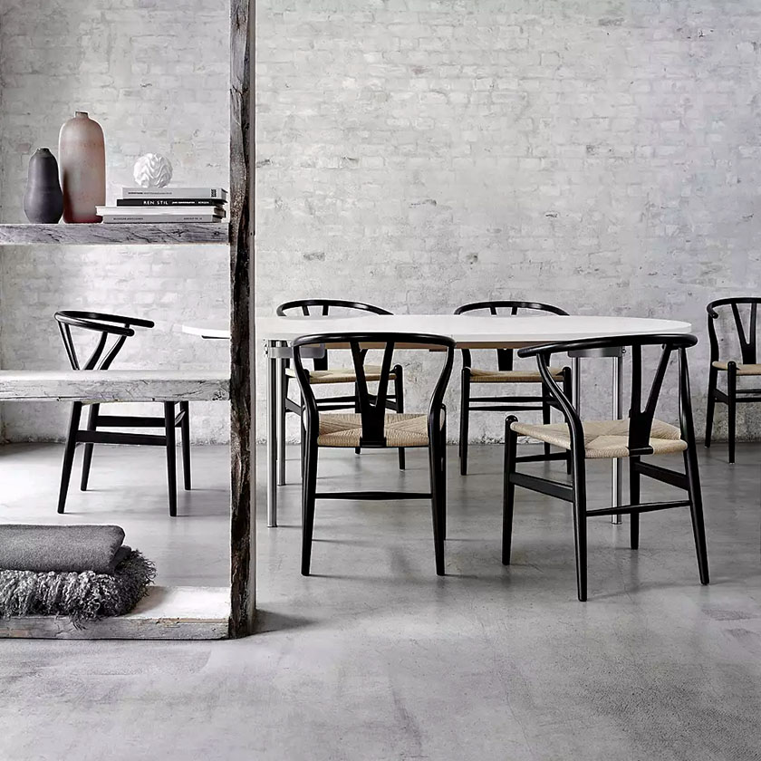 CH24 Wishbone Chair by Carl Hansen.