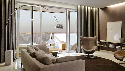 Arco LED Floor Lamp by Achille Castiglioni for FLOS.