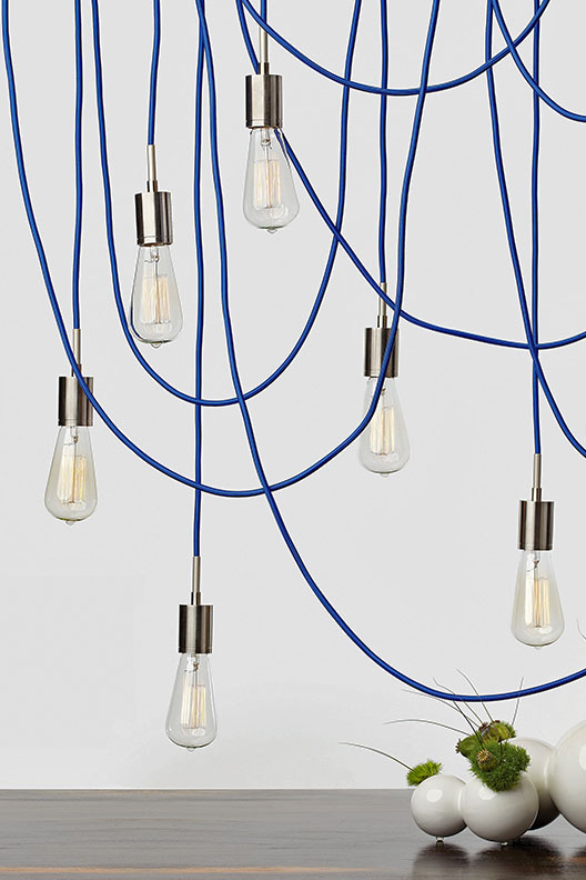 SoCo Modern Socket Pendant by Tech Lighting.