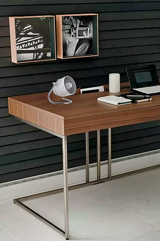 Pivot Table Top Fan by Vornado.