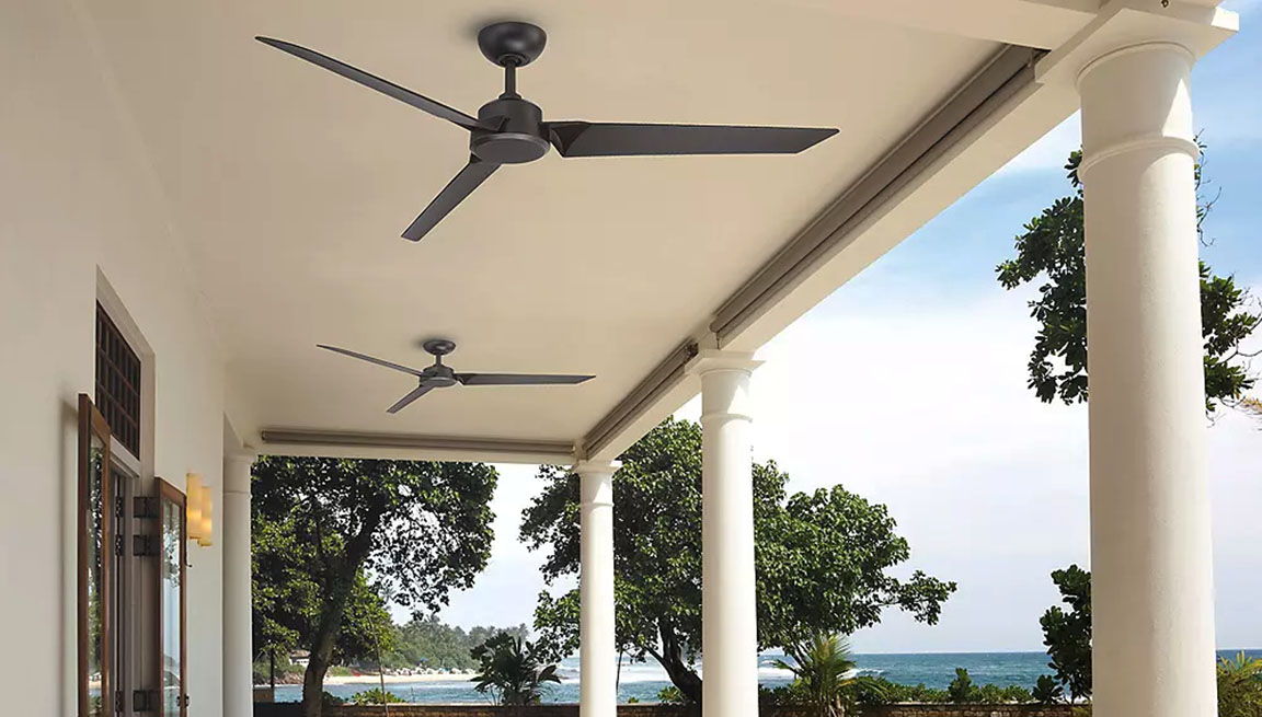 Roboto Smart Ceiling Fan by Modern Forms.