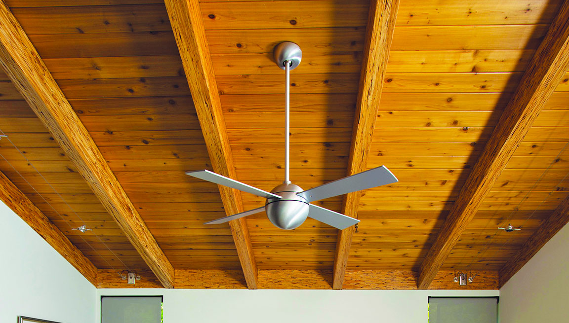 Ball Ceiling Fan by Modern Fan Company.