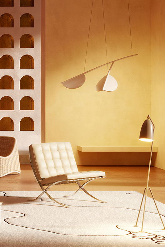 Gräshoppa Floor Lamp by GUBI.