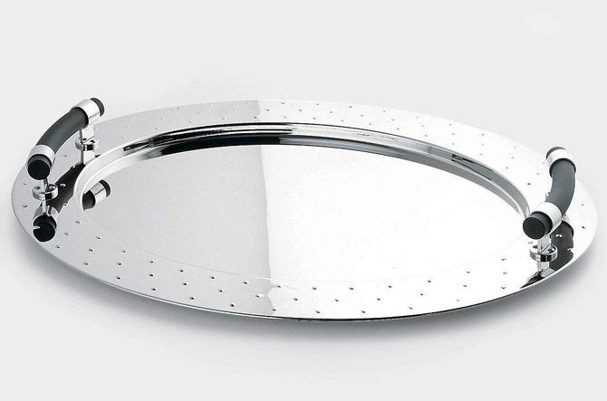 Michael Graves Oval Tray with Handles by Alessi.