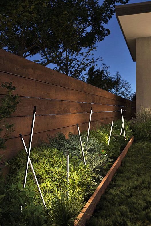 Dorian Outdoor LED Path Light by Kuzco Lighting.