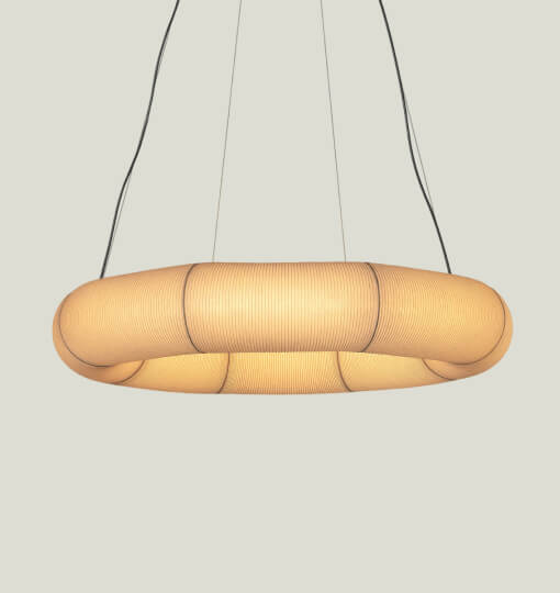 Tekio Circular Pendant by Santa & Cole