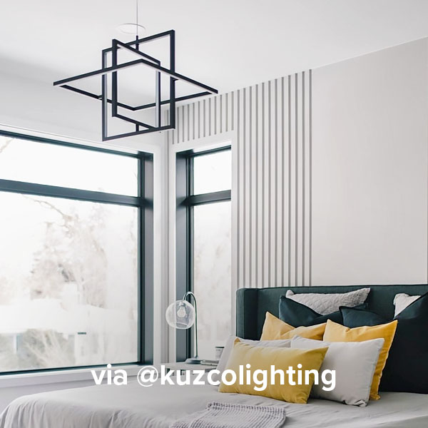 Mondrian LED Pendant by Kuzco Lighting via @kuzcolighting.