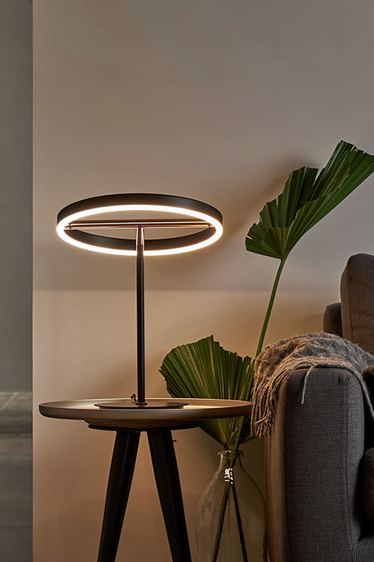 Floor + Table Lamps.