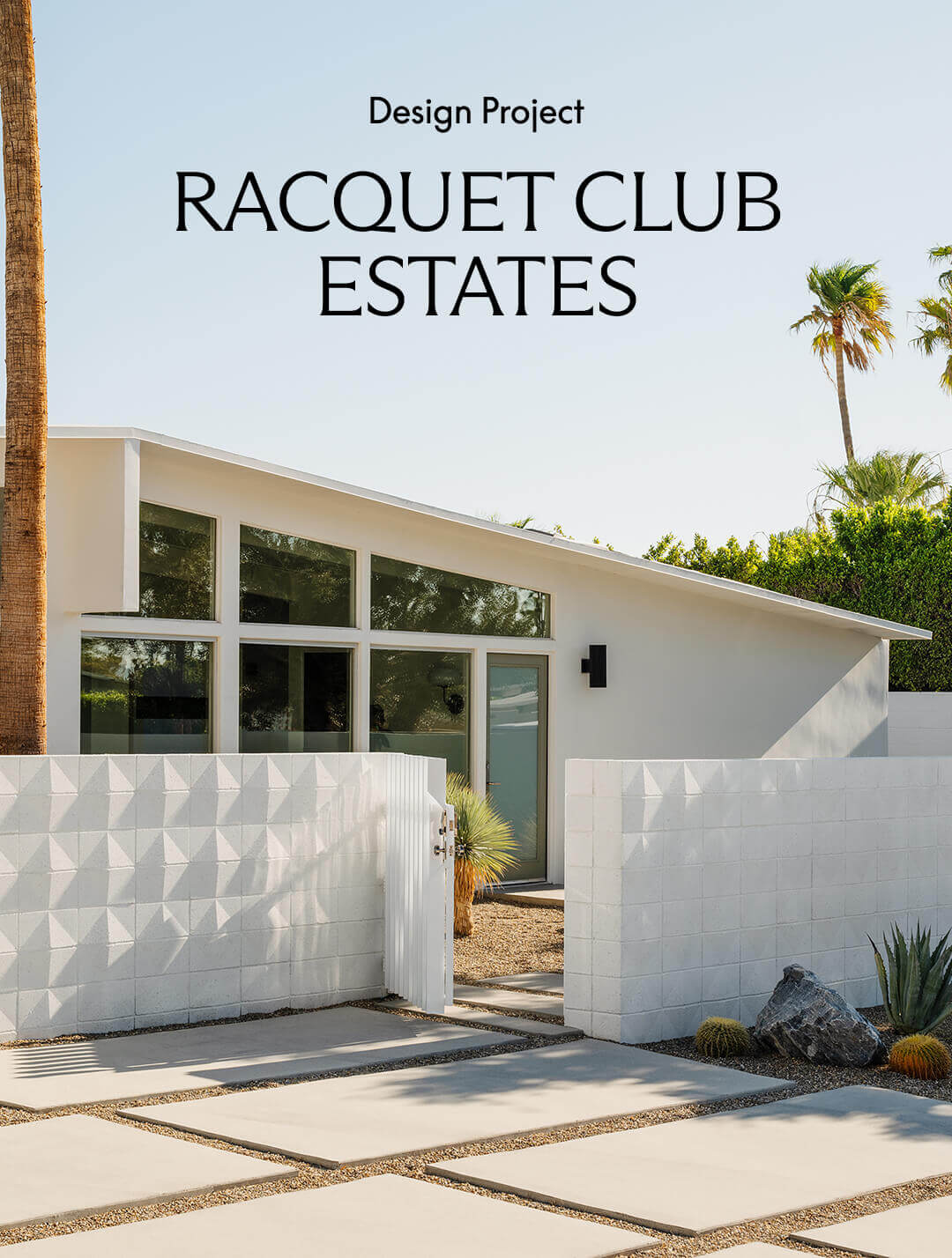 Interior Design Project. Racquet Club Estates.
