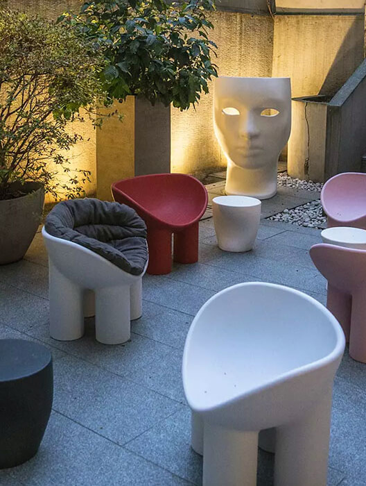 Roly Poly Armchair by Driade
