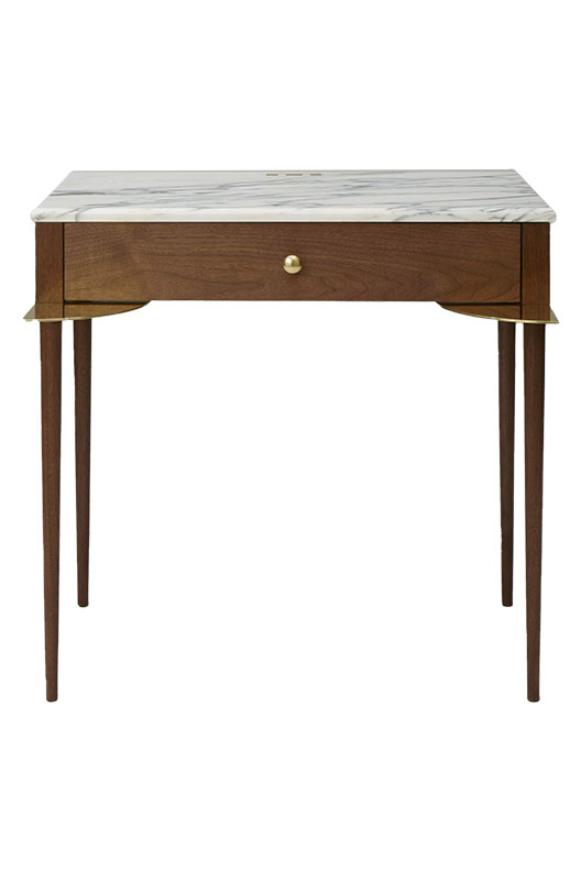 The Cain Nightstand by Jenna Lyons for Roll & Hill.