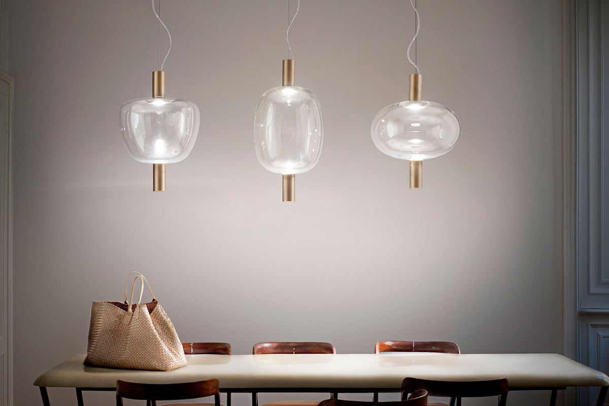 Riflesso pendants by Vistosi lighting