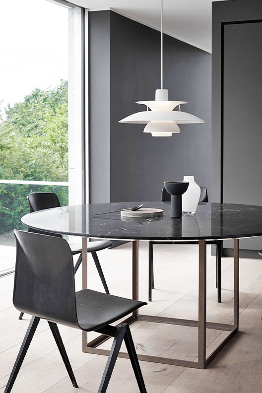 PH 5 Pendant by Louis Poulsen.