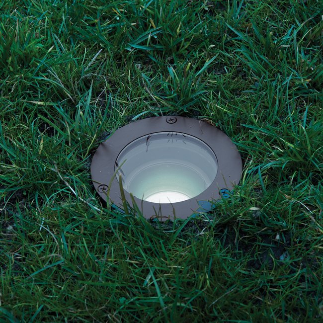 Landscape Lighting LED 3-Inch Inground Light.