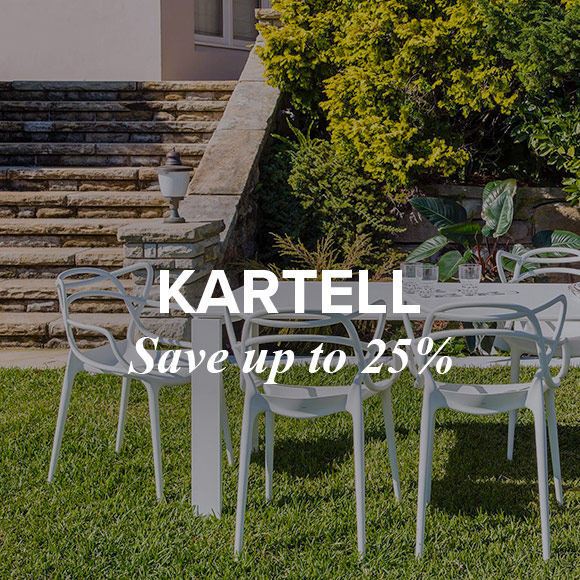 Kartell. Save up to 25%.