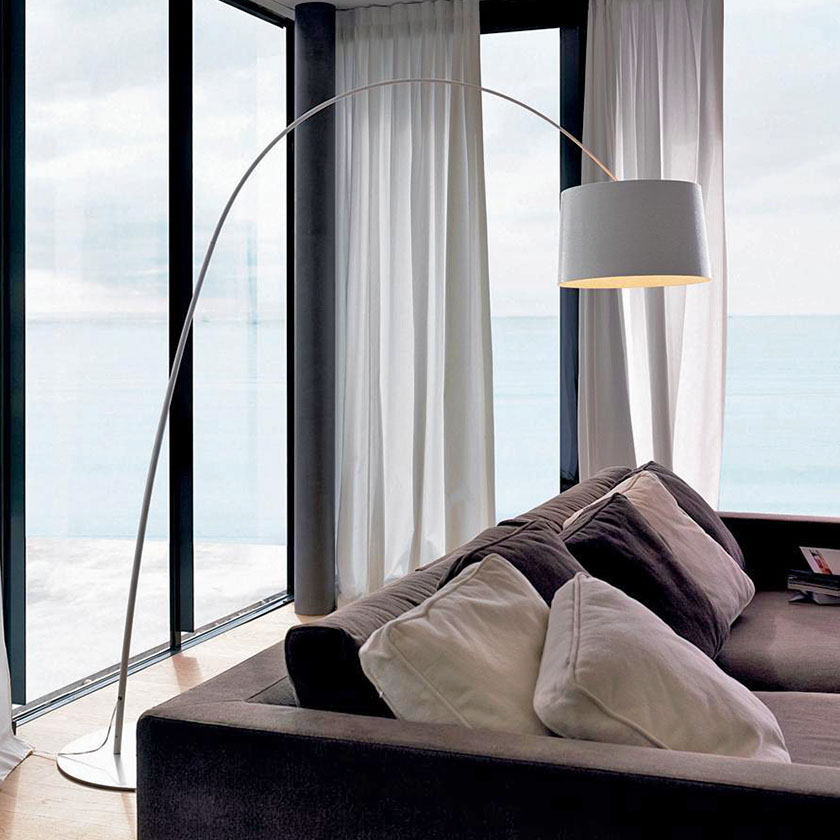 Twiggy Arc Floor Lamp by Foscarini.