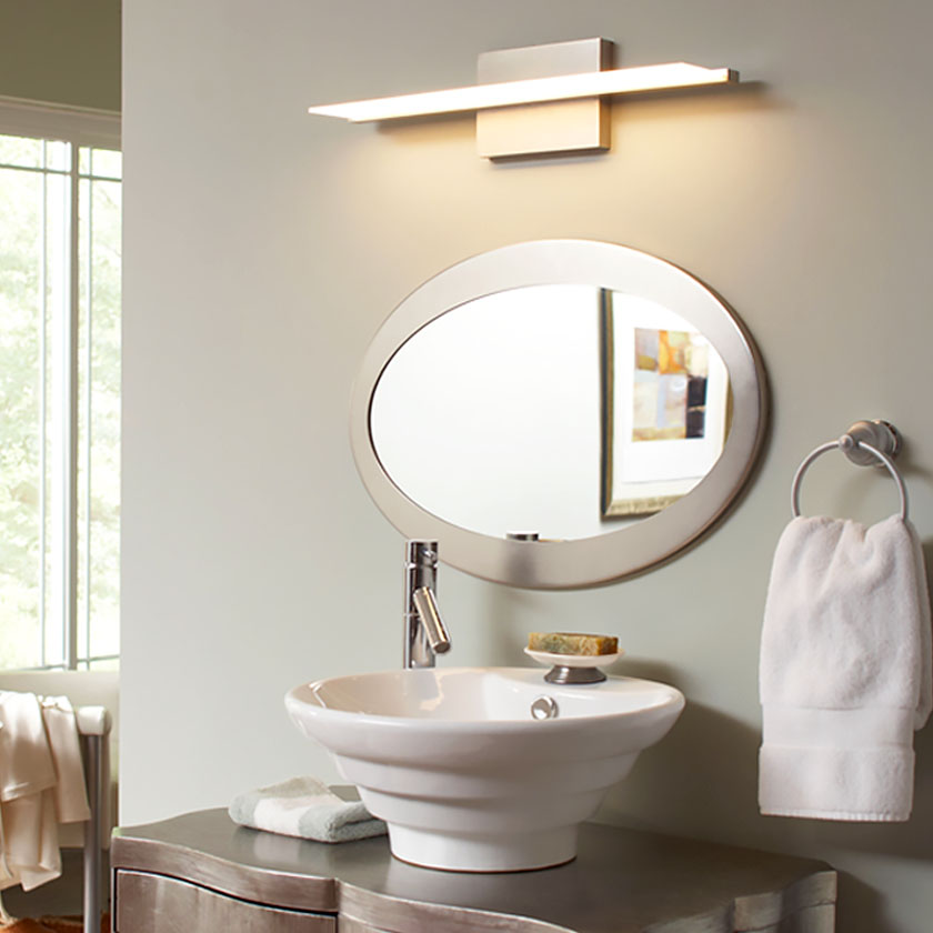 Span Bath Bar by Tech Lighting.