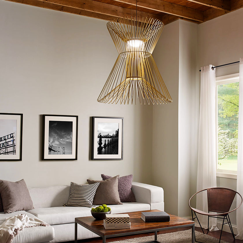 Syrma LED Pendant by Tech Lighting.