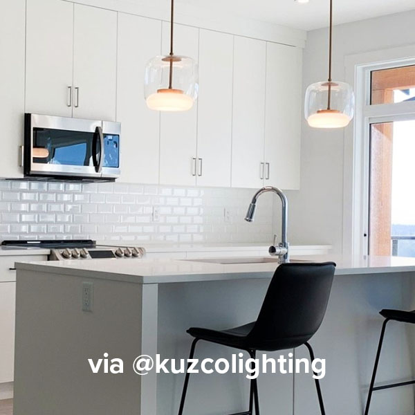 Enkel LED Mini Pendant by Kuzco Lighting via @kuzcolighting.