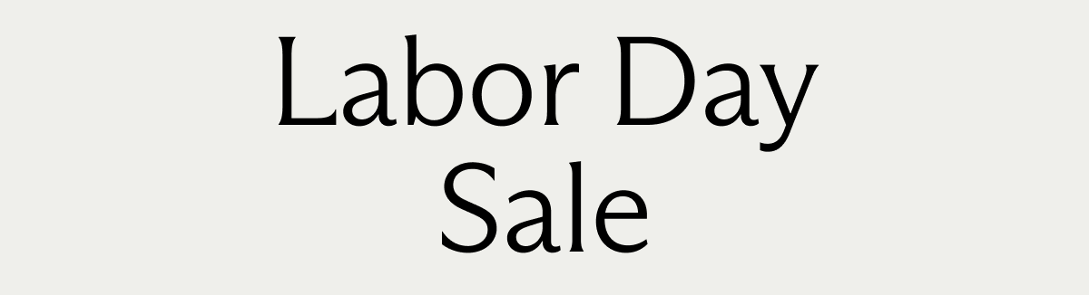 Labor Day Sale