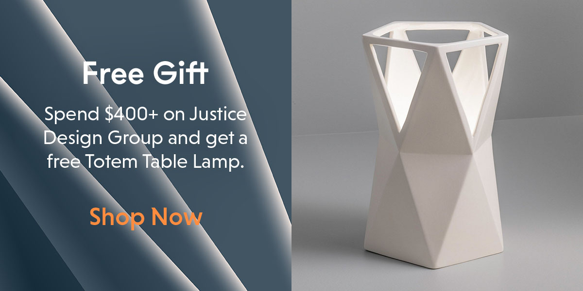 Justice Design Group Gift with Purchase.