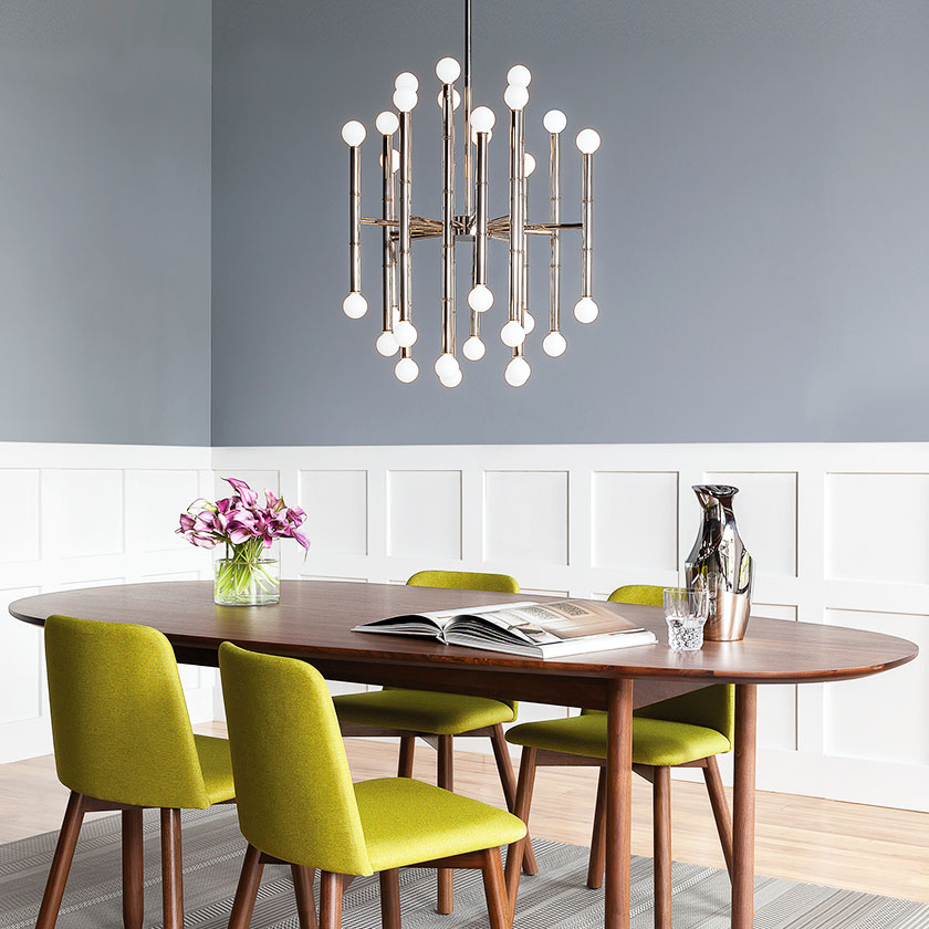 Meurice 30-Light Chandelier by Jonathan Adler for Robert Abbey.