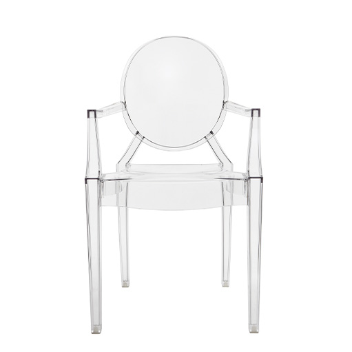 Louis Ghost Chair Set of 2 by Philippe Starck for Kartell