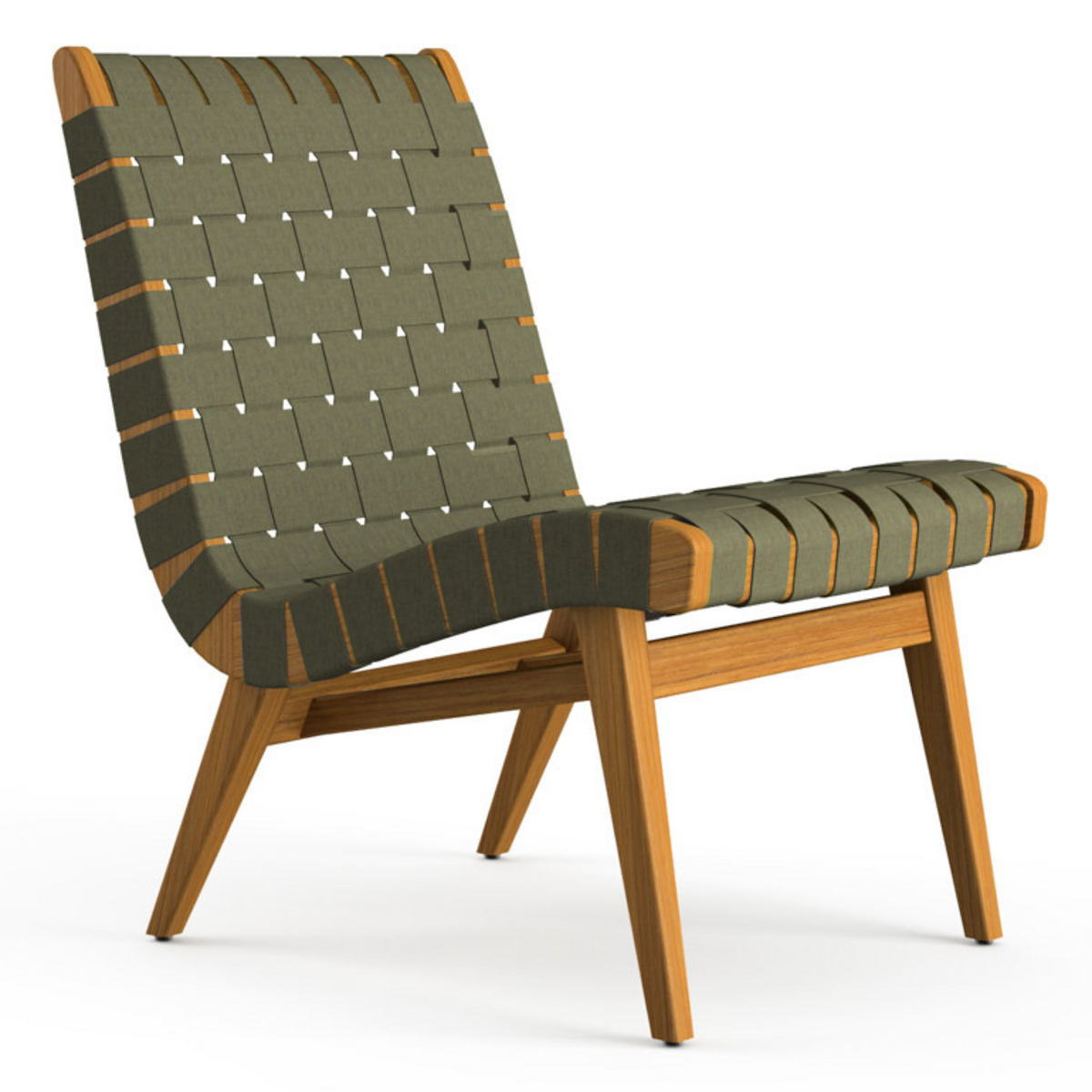 Risom Outdoor Lounge Chair by Jens Risom for Knoll