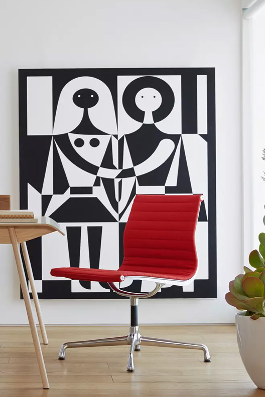 Eames® Aluminum Group Side Chair by Herman Miller®.