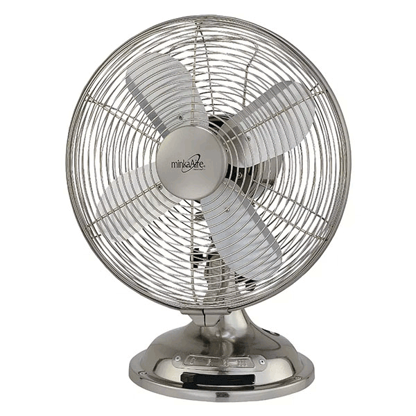 Spend $300 or more on any Minka Aire Fan and receive a Free Retro Table Fan.