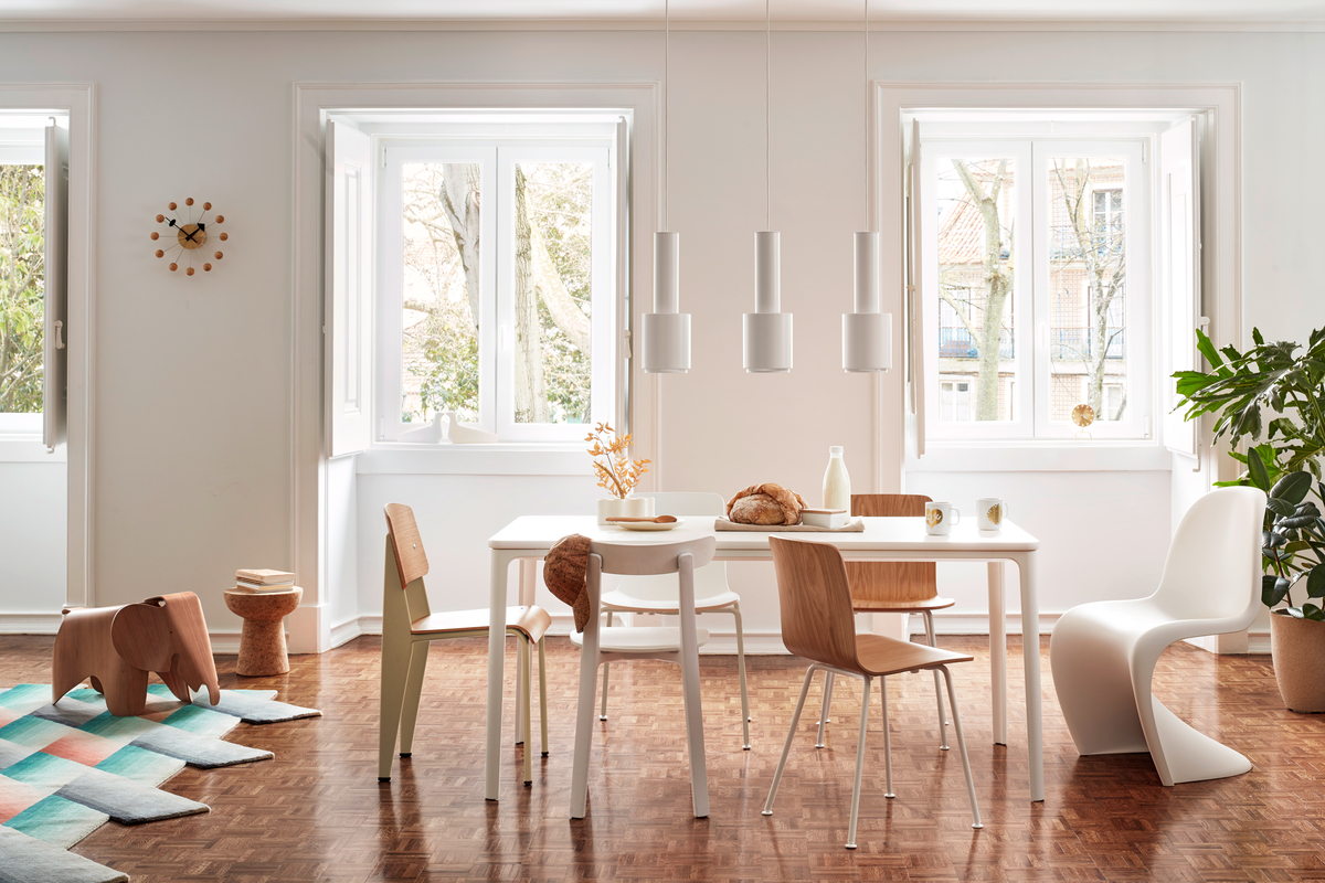 An inviting dining space with comforting chairs and accessories.