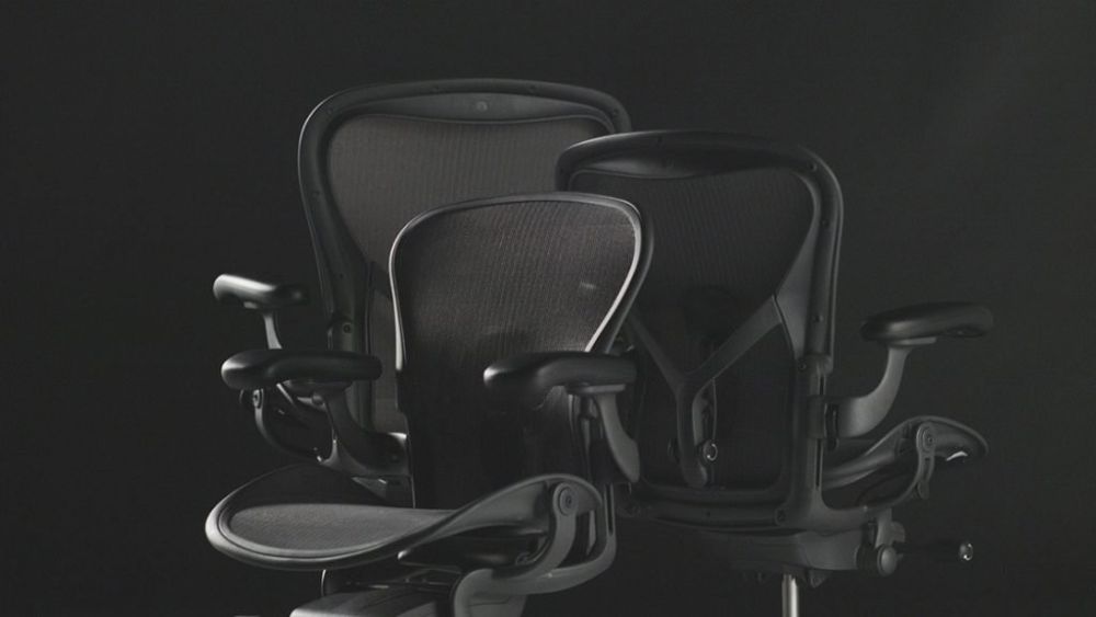 Aeron Chairs in Size A, B and C.